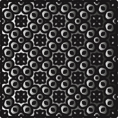 Metal pattern. Abstract metallic background. Wallpaper with repeat pattern.