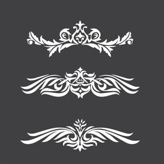 pattern, design, ornament, floral, vector, vintage