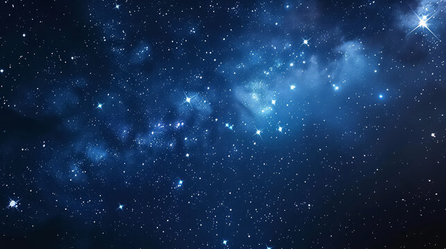 stars in space or night sky - Powered by Adobe