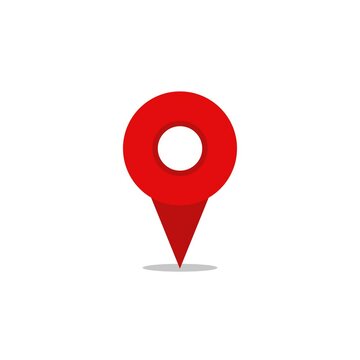 Animation of Location icon for composing maps and regions. map and location pin. pin map. location pin. location map. pin