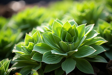 succulent leaves dance with a interplay of light and shadow, revealing their remarkable ability to store water and thrive in harshest of arid landscapes