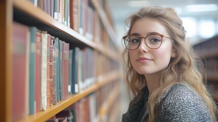 An online library with digital resources, research materials, academic access