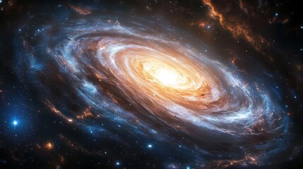 A telescope observing distant galaxies, astronomical observation, scientific discovery