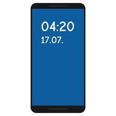 phone Clock
