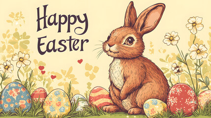 easter, bunny, egg, holiday, spring, decoration, celebration, toy, color, colorful, tradition, easter egg, pink, seasonal, cute