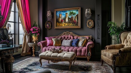 Fototapeta premium close up of modern house interior, house interior