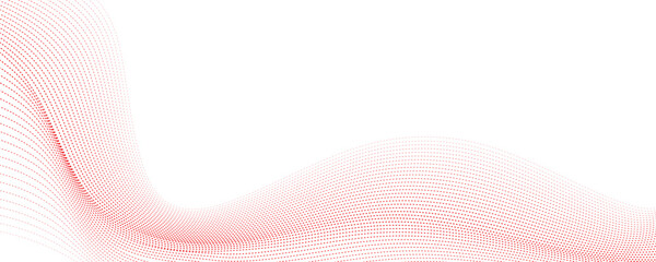 abstract red wave background