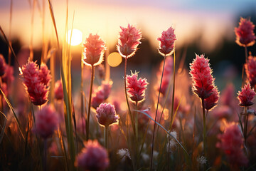 vibrant presence of grass flowers amplifies biodiversity of a landscape, serving as a delectable feast and cozy abode for pollinators and insects