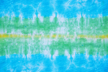  tie dye pattern hand dyed on cotton fabric abstract texture background.