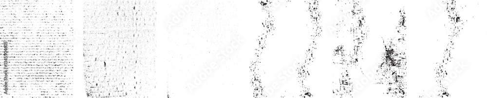 Leinwandbilder grunge urban backgrounds set.texture vector.dust overlay distress grain ,simply place illustration o