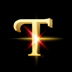 Fototapeta premium Luxury Alphabet