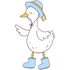 Cottagecore spring silly goose