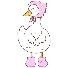 Cottagecore spring silly goose