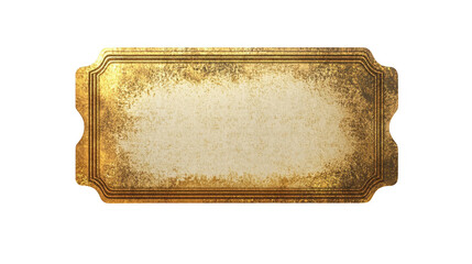 Vintage Blank Decorative Frame for Elegant Invitations or Announcements