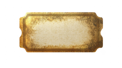 Vintage Blank Decorative Frame for Elegant Invitations or Announcements