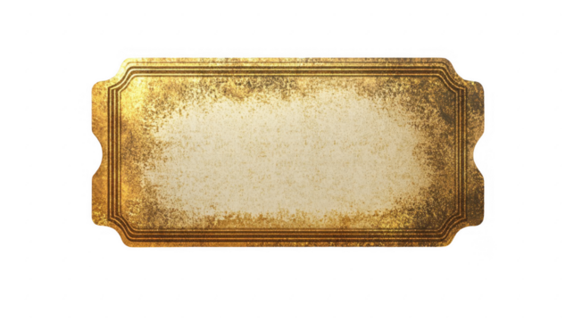 Vintage Blank Decorative Frame for Elegant Invitations or Announcements