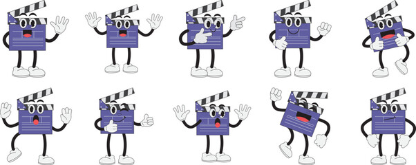 Movie Clapboard Character