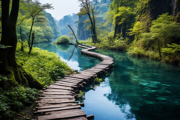 A pristine lake nestled within a forest sanctuary plays an indispensable role in maintaining ecological balance, supporting diverse biodiversity, regulating natural systems, and safeguarding vital fre