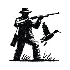 Hand drawn vintage style sketch design vector