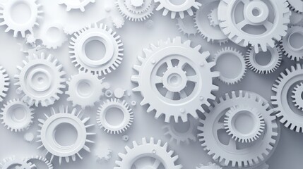 Abstract gears, mechanical, engineering, technology background, graphic design, digital art, stock photo, possible use in presentations or websites