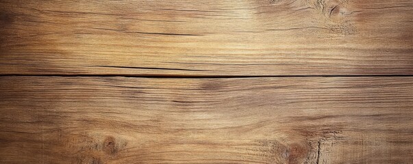 Fototapeta premium A close-up view of a wooden surface showcasing its natural grain and texture, highlighting the beauty of rustic wood.