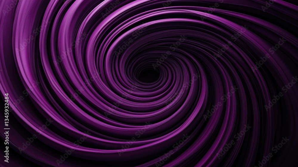 Poster abstract background of swirling deep purple patterns create mystical digital aura