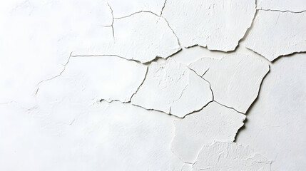 Cracked White Wall Texture