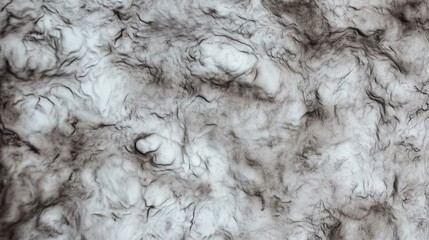 Obraz premium Shadows and textures on a rugged surface create an abstract pattern resembling natural landscapes in grayscale Generative AI