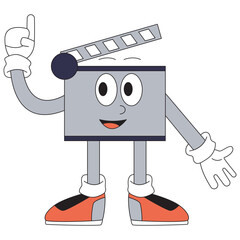 Movie Clapperboard Character
