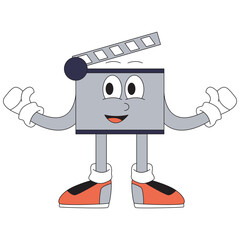 Movie Clapperboard Character