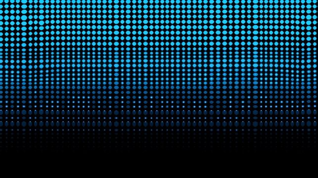 Blue binary TEXT "0" "1" code gradient with black background
