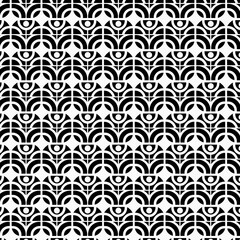 black and white seamless pattern