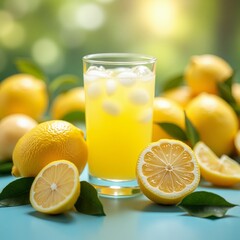 A refreshing and tangy citrus drink