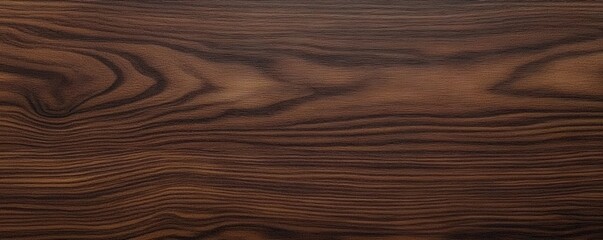 Obraz premium A close-up of a richly textured dark wood surface, showcasing intricate grain patterns that highlight its natural beauty.