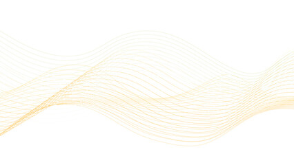 Dynamic Digital Waves with Golden and White Grid Patterns