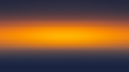 Obraz premium Vibrant sunset gradient observed over the horizon during evening near the sea Generative AI
