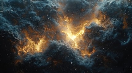 Fototapeta premium Cosmic nebulae, swirling vortex