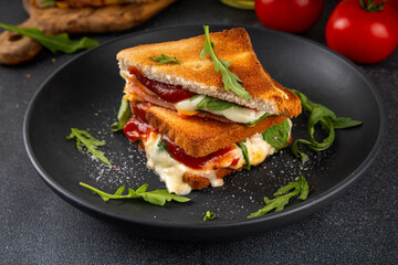 Grilled Pizza Sandwich