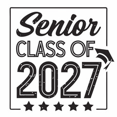 Distressed Senior Class of 2027 Graduation 