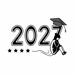 Elegant and Clean 2027 Senior Graduation