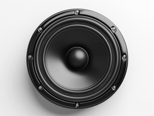 Sound Amplifier: An up-close, high-quality image showcases a classic black loudspeaker, the embodiment of sound's power.