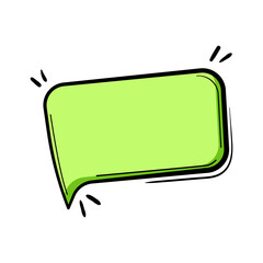 whisper comic speech bubble cartoon vector illustration