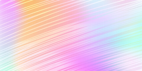 Fototapeta premium Rainbow Gradient with Diagonal Streaks