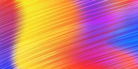 Obraz premium Colorful Diagonal Lines with Soft Gradient. Vector
