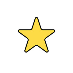 Element yellow star