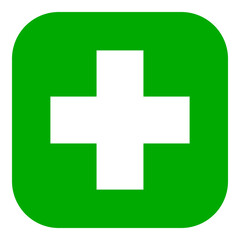 Obraz premium Erste Hilfe und App Icon