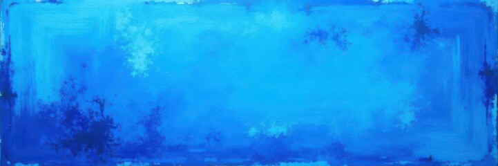 Abstract blue spray paint texture, smooth surface, paint background, canvas