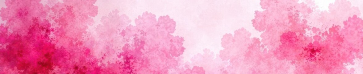 Obraz premium Abstract pink watercolor texture, scraped grunge frame , texture, pink background