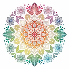 Beautiful Mandala Floral Pattern Designs for Art and Decor