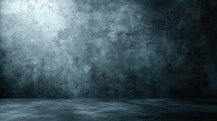 Dark Moody Grunge Concrete Wall Background Texture